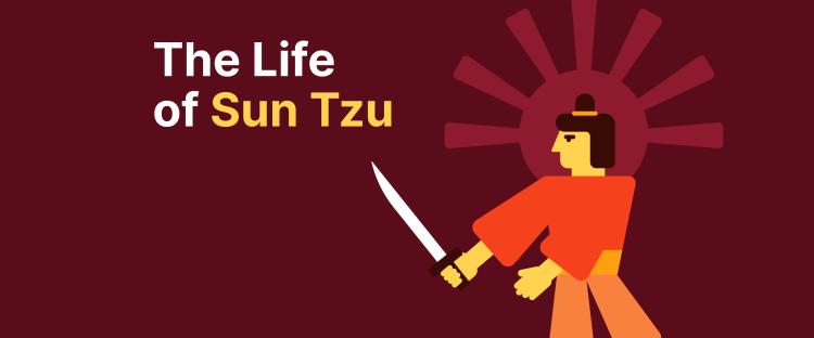 Who Was Sun Tzu a warrior holding a sword