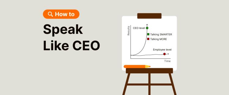 speak like a ceo